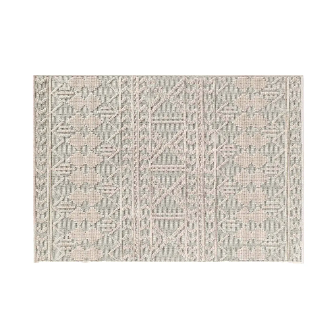TAPIS RECTANGLE 120X170CM TISSE PLAT RELIEF VALAM