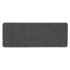 TAPIS RECTANGLE 45X120CM TISSE UNI SIMEO ANTHRACITE