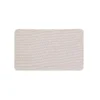 TAPIS RECTANGLE 45X75CM TISSE UNI SIMEO NATUREL