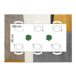 TAPIS RELIEF ABSTRAIT D.160X230CM
