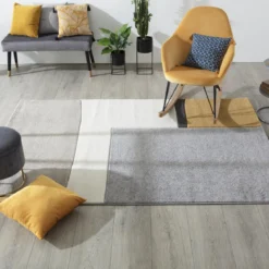 TAPIS RELIEF ABSTRAIT D.160X230CM