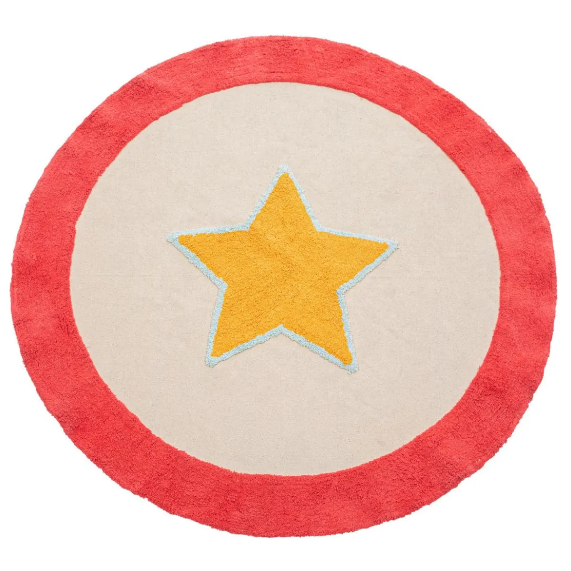 TAPIS ROND COTON CIRCUS D.120CM