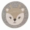 TAPIS ROND D.100CM FRISE BAMBI