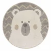 TAPIS ROND D.100CM FRISE IGLOO