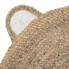 TAPIS ROND JUTE OURS D.100CM