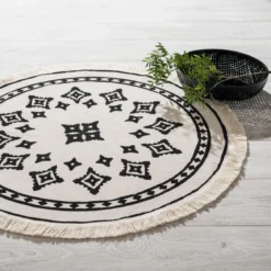 TAPIS ROND NOMADE D.90CM