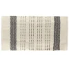 TAPIS SAINT LEU 45X90CM NATUREL NOIR