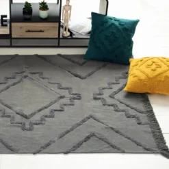 TAPIS TUFT INCA GRIS D.120X170CM