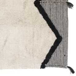 TAPIS TUFT TRESSE TROPIQUES AUSTRALES D.118X170CMCM