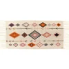 TAPIS TULUM S IMPRIME 45X90CM MULTICOLORE