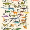 TAPIS 100X120CM DINOSAURES MULTICOLORE