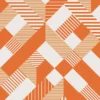 TAPIS 150X200CM FLORIS ORANGE