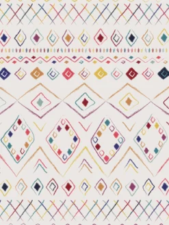 TAPIS 150X200CM LEANDRE MULTICOLORE