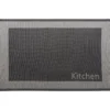 TAPIS 50X80CM POLYESTER KITCHEN NOIR