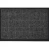 TAPIS YVAN 40X60CM POLYPRO CAOUTCHOUC GRIS FONCE