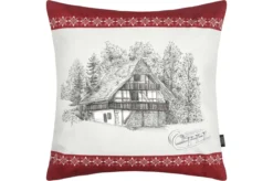 TARAN COUSSIN 50X50CM ROUGE