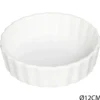 TARTELETTE 12CM CERAMIQUE BLANC