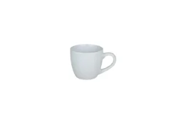 TASSE CAFE GRES BLANC 9CL