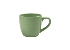 TASSE CAFE GRES VERT SAUGE 20CL