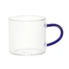 TASSE EXPRESSO VERRE ANSE COLOREE 10CL