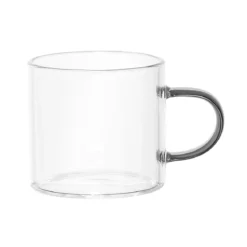 TASSE EXPRESSO VERRE ANSE COLOREE 10CL
