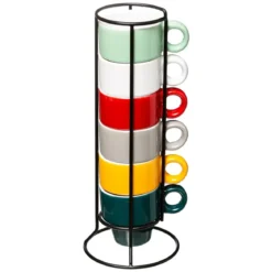 TASSE SUR RACK X6 COLORAMA 5CL