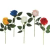 TIGE BOUTONS ROSE H62CM 5 COULEURS