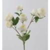TIGE DE PIVOINES X7 FLEURS D5CM H74CM BLANC