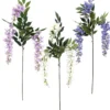 TIGE GLYCINE RETOMBANTE 3 BRINS H.90CM BLEU