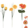 TIGE JAUNE ET ORANGE GERBERA