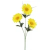 TIGE MARGUERITE H65CM JAUNE