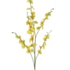 TIGE ONCIDIUM H96CM FLEURS JAUNE