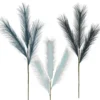 TIGE PLUMEAU 3 BRANCHES H.90CM BLEU