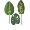 TIGES FEUILLAGES MONSTERA DIFFENBACHIA H67CM