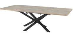 TIM TABLE AVEC ALLONGE PAPILLON 190-240X76X100CM