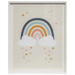 TOILE ARC EN CIEL 40X50CM