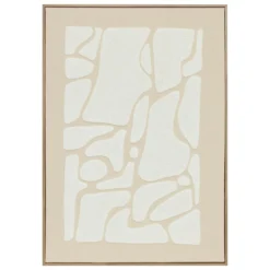 TOILE 3D TISSU BEIGE ZIAD 50X70CM