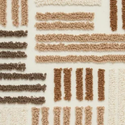 TOILE 3D TISSU MARRON EMIR 50X70CM