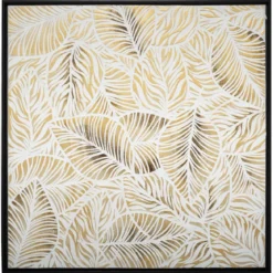 TOILE FEUILLE D.78X78CM