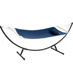TOILE HAMAC AKIO MATELASSE BLEU FONCE