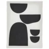 TOILE IMPRIMEE ABSTRAIT CYNTHIA X5 PIECES