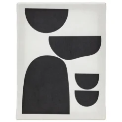TOILE IMPRIMEE ABSTRAIT CYNTHIA X5 PIECES