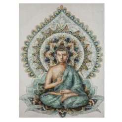 TOILE IMPRIMEE BOUDDHA 58X78CM