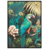 TOILE IMPRIMEE ENCADREE CHARLENE D.50X70CM
