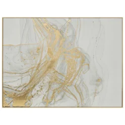 TOILE IMPRIMEE ENCADREE SIBBA EFFET ALU D.800X60CM
