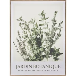 TOILE IMPRIMEE JARDIN CECILIA 45X60CM