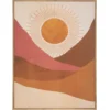 TOILE IMPRIMEE SOLEIL ALICANTE 58X78CM