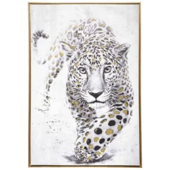 TOILE IMPRIME PANTHERE D.78X118CM