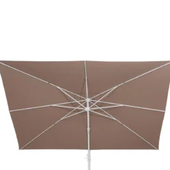 TOILE PARASOL MELHIA 3X3M NOISETTE
