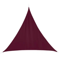 TOILE SOLAIRE CURACAO 4X4X4M BORDEAUX